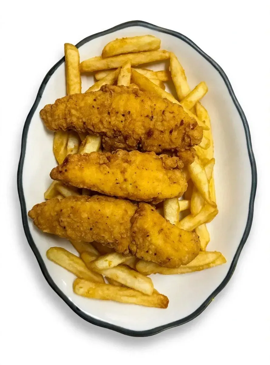 Deditos de Pollo + Papas a la Francesa