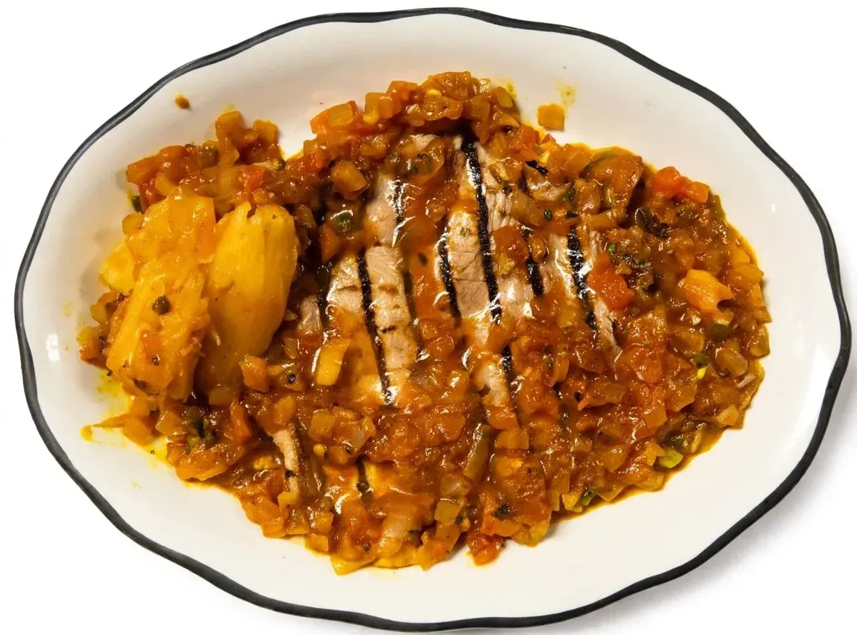 Pechuga a la criolla