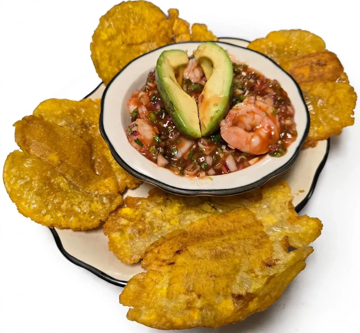 Ceviche de camarones